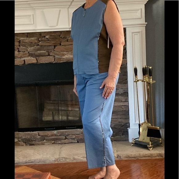 Birch Hill outfit jacket size large capris size 14 New With Tags - Picture 2 of 16